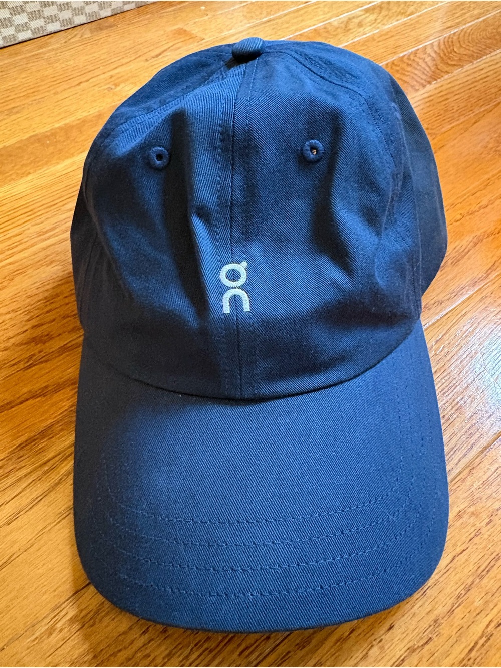 On Running Men's Dark Navy Logo Baseball Cap